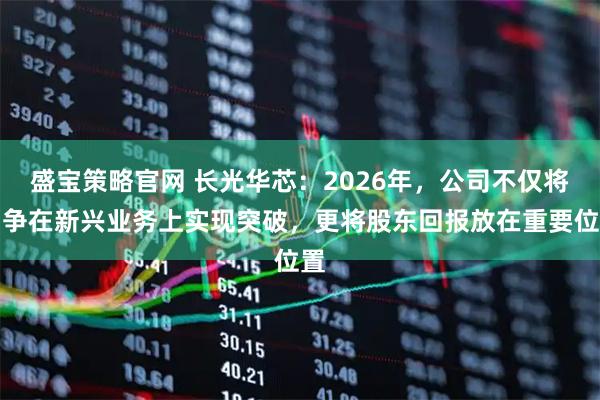 盛宝策略官网 长光华芯：2026年，公司不仅将力争在新兴业务上实现突破，更将股东回报放在重要位置